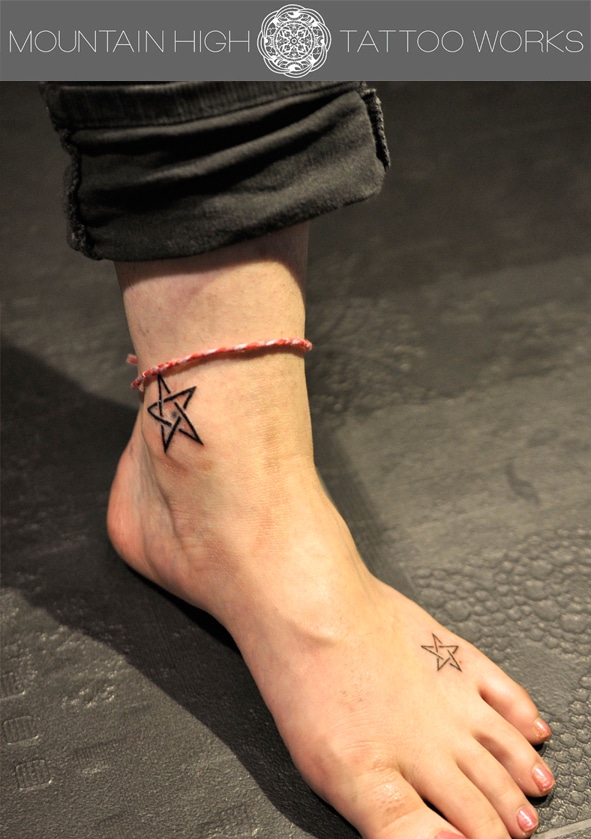 Star 五芒星 札幌のタトゥースタジオ Mountain High Tattoo Works作品集